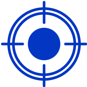 icon of a high precision target