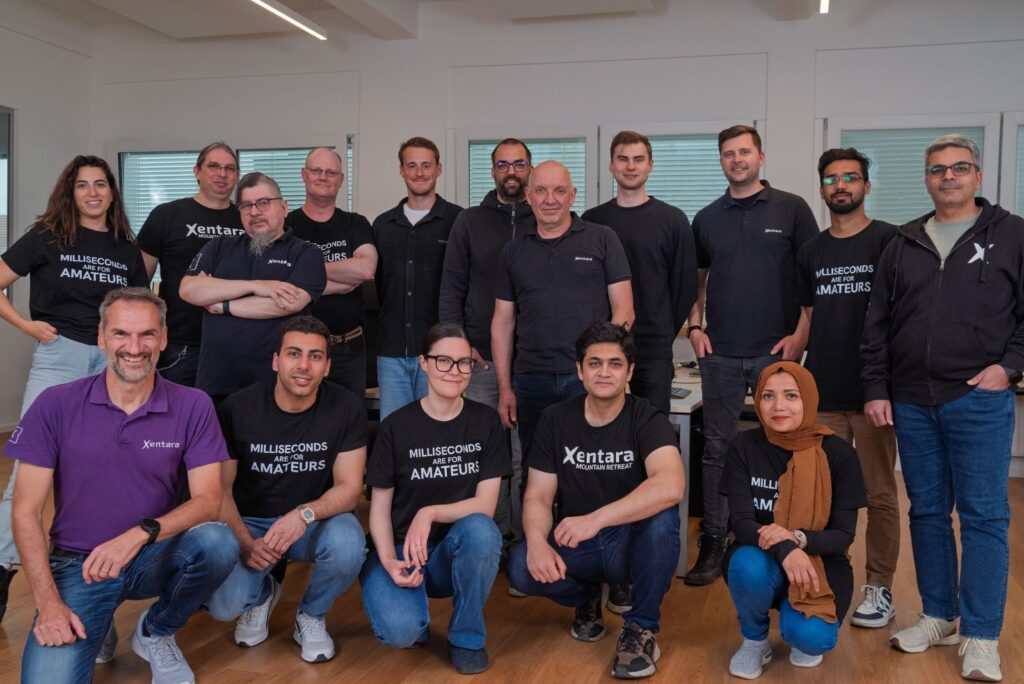Team Xentara assembled in embedded ocean's Munich office
