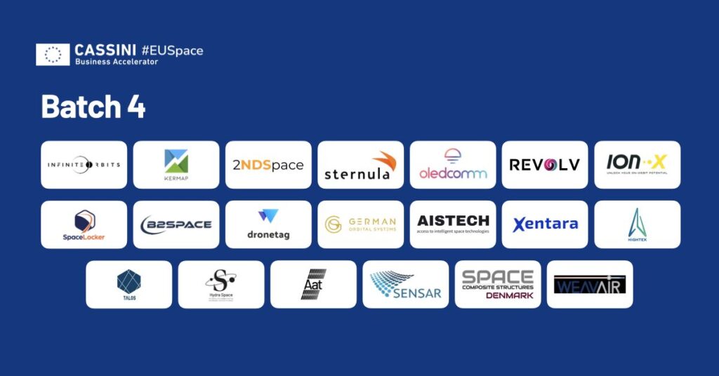 Xentara selected for CASSINI Business Accelerator