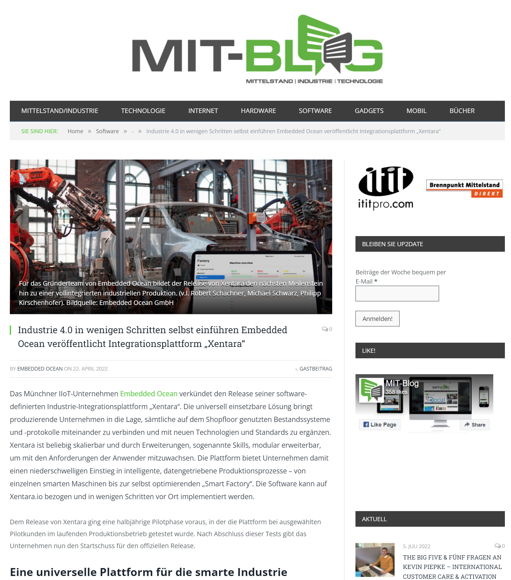 MIT Blog 2022