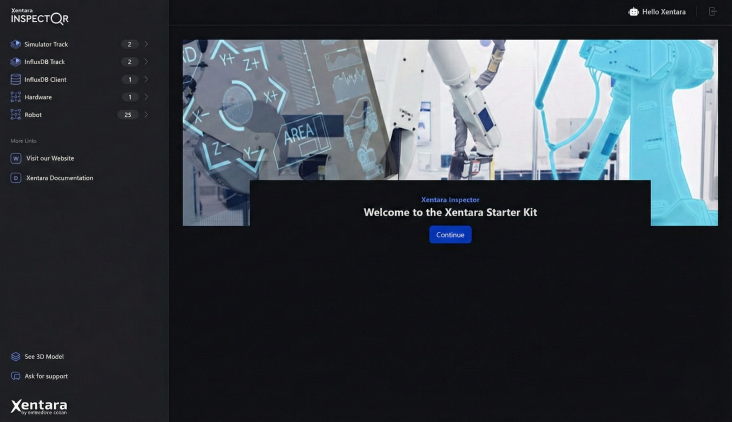 Xentara Inspector Screenshot