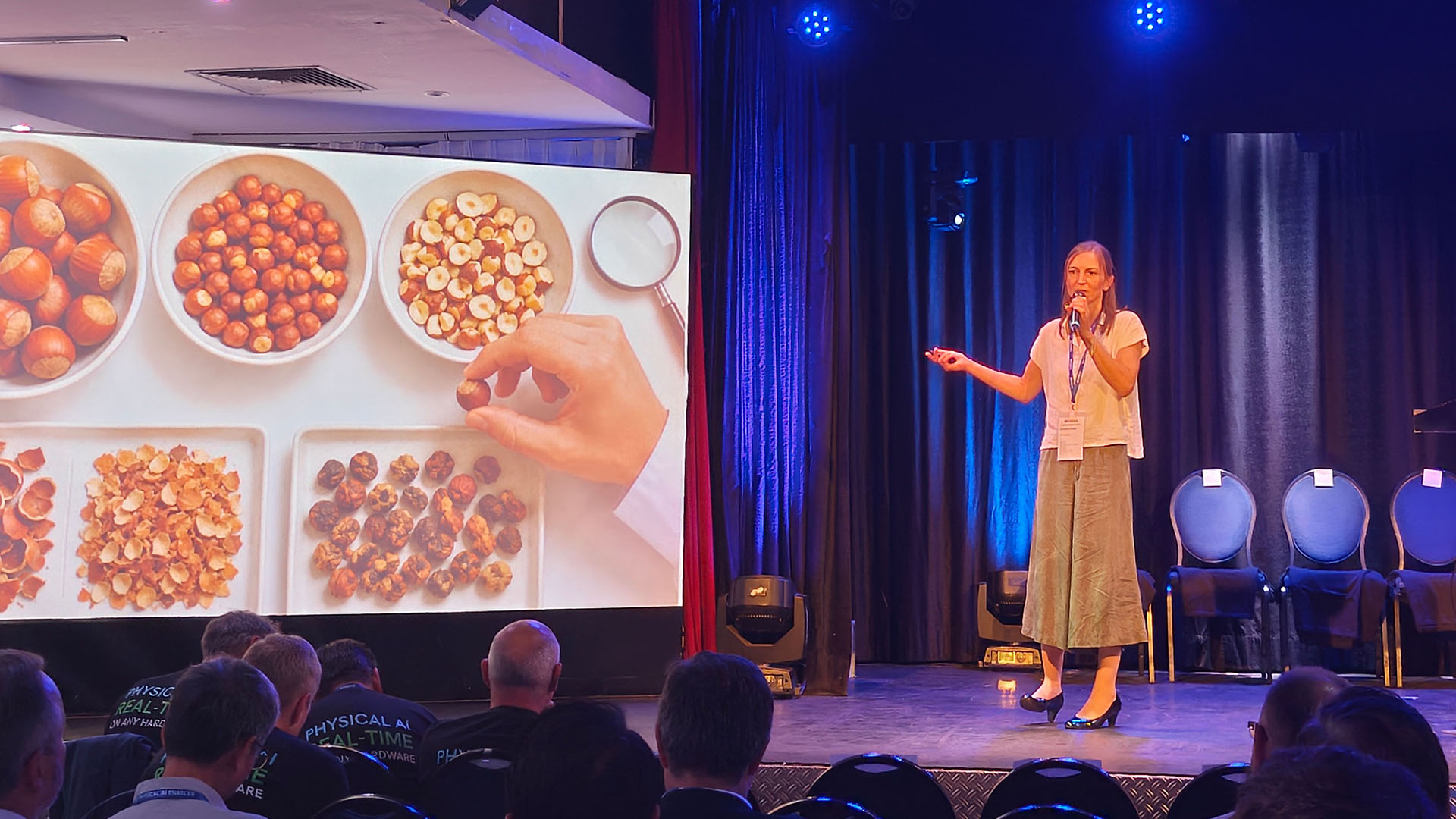 Dr. Kristina Krebs on stage